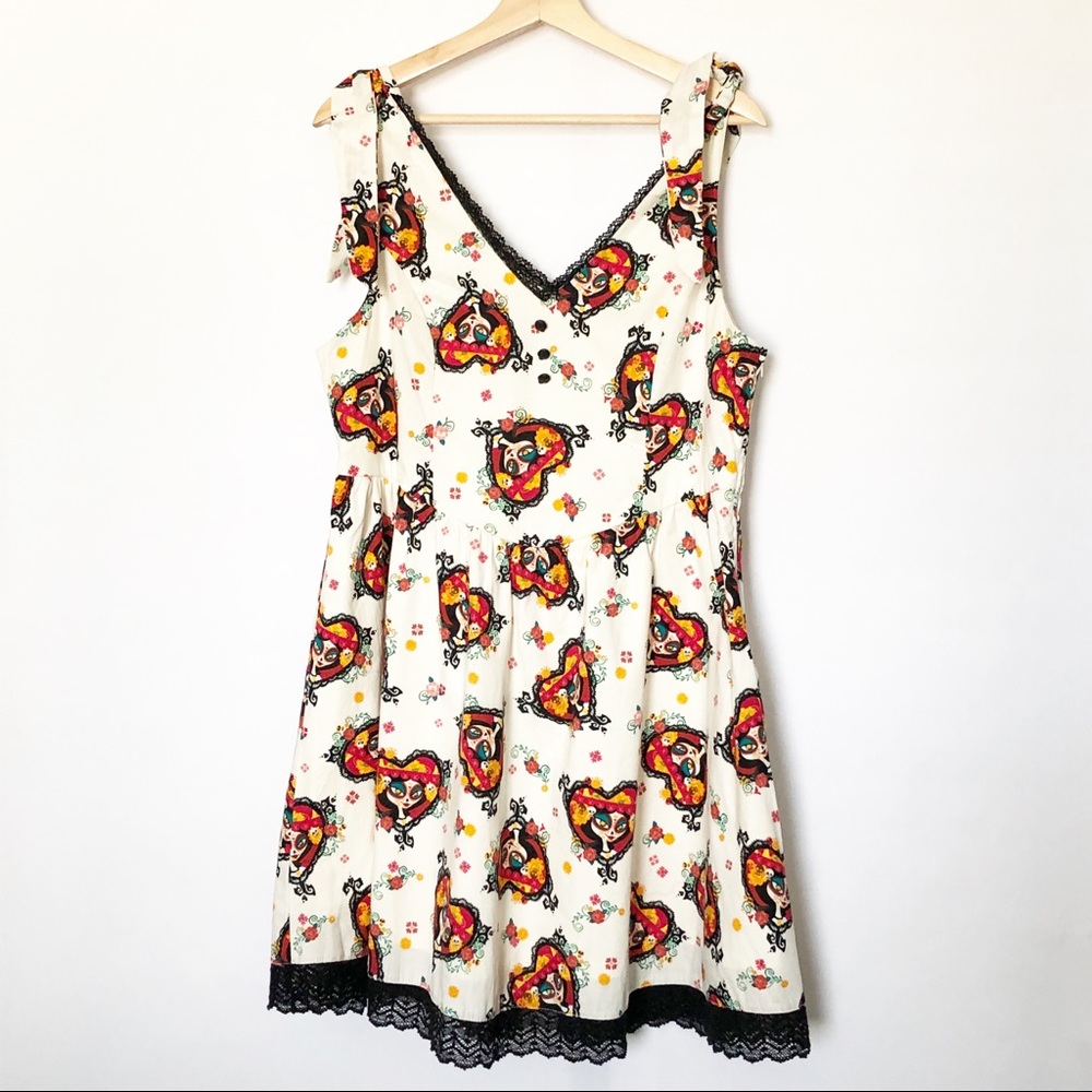 Plus Size Hot Topic The Book of Life Dress SZ 2X